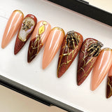 Handmade- Victorian Phantom Press On Nails