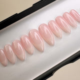 Handmade- Barely There French Hayley Press On Nails