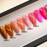 Handmade- Juicy Glow Bright Color Cateye- Pick One Color