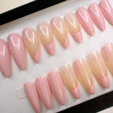 Instant Glam- Pinkalicious Almond Press On Press On Nail Set