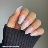 Handmade- Cypresses, Brushstroke Unicorn Chrome Press On Nails