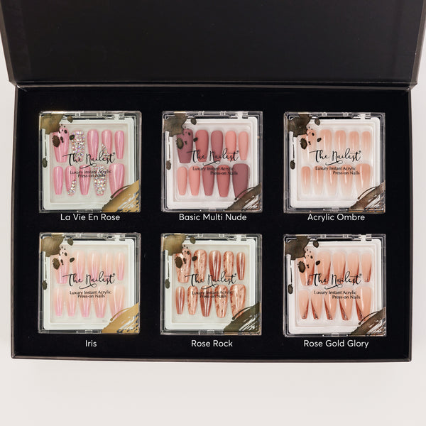 Gift Box Combo *A* Instant Luxury Acrylic Press On Nails