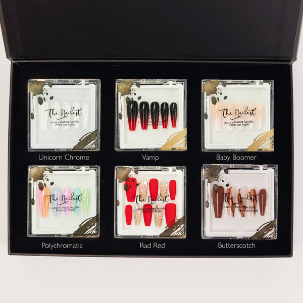 Gift Box Combo *B* Instant Luxury Acrylic Press On Nails