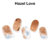 Instant Gel Manicure- Hazel Love, Semi-Cured Gel Nail Wrap