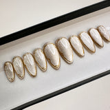 Ready To Ship Set Now- Cateye Gold, Silver, Rose Goddess, Almond, M