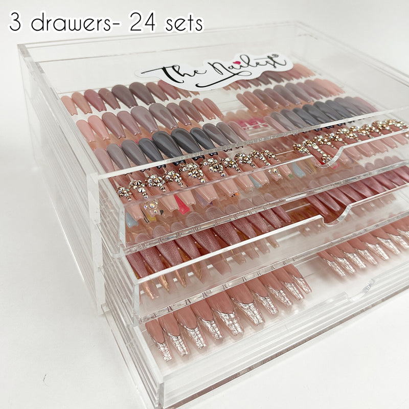 Premium Acrylic Nail Drawer. Pick your own nails. 3 or 5 tiers!