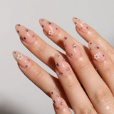 Handmade- Pinkbell Cutie, Soft Glam Romance Press On Nail set