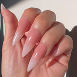 Handmade- Rosé Dreamy Acrylic Pink Ombre Press On Nail Set