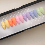 Handmade- Solid Summer Ready Pastel Colors- Matte or Glossy- Pick One Color!