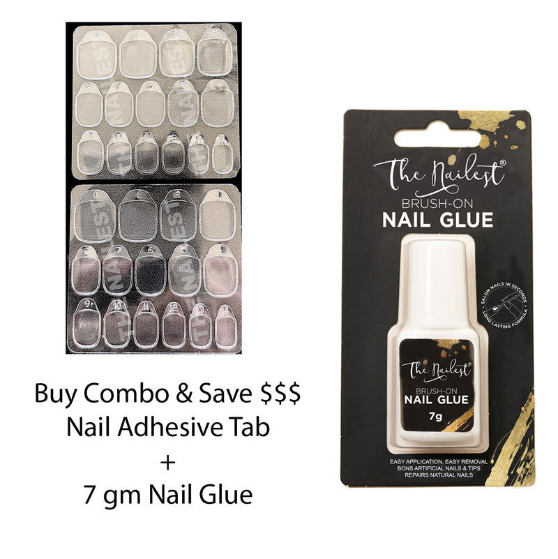 Buy Extraposh Artificial Nails With Nails Glue White (Pack of 100) Online  at Best Prices in India - JioMart.