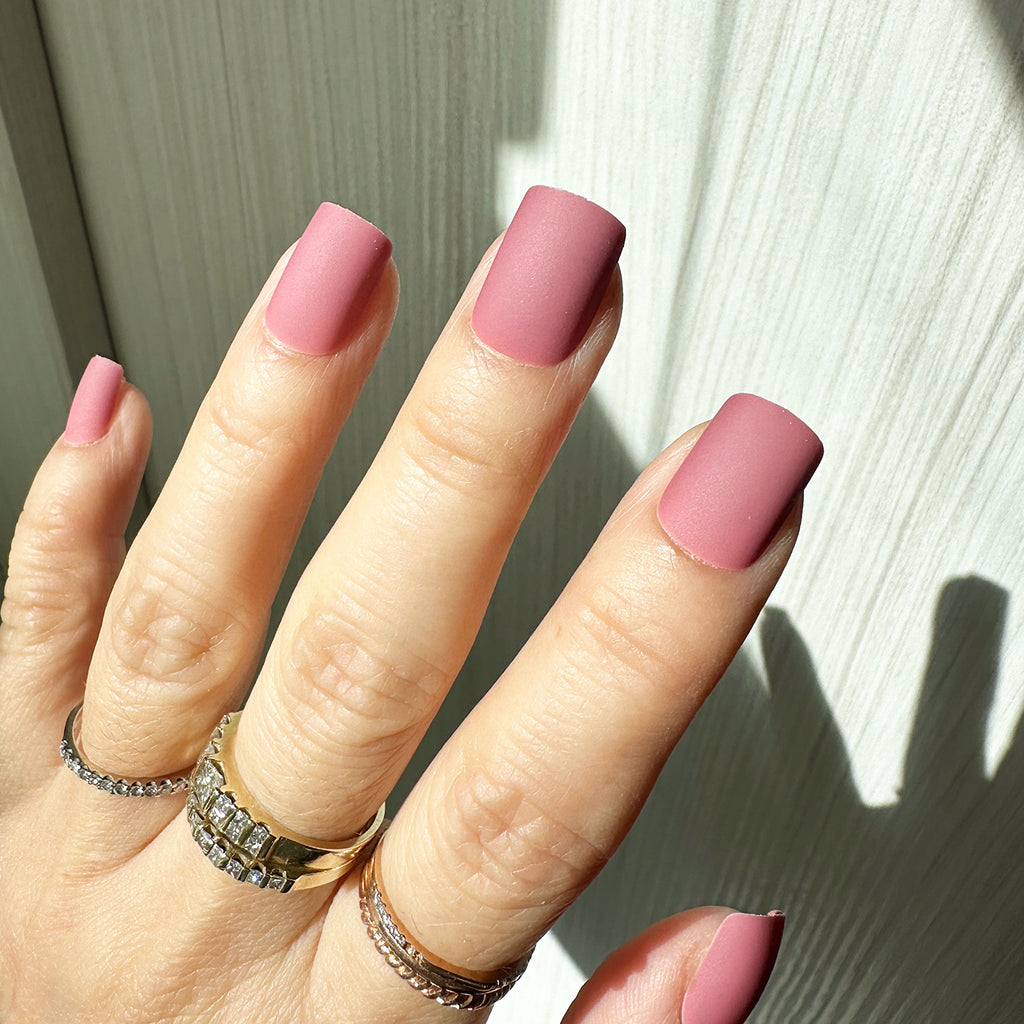 Short Coffin Nails Matte 2025