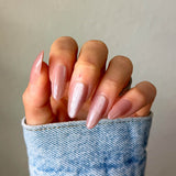 Instant Glam- Burnt Sugar Cat Eye Effect Almond Press On Press On Nail Set