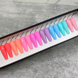 Handmade- Solid Bright Tone Colors- Matte or Glossy VOL. 1- Pick One Color!