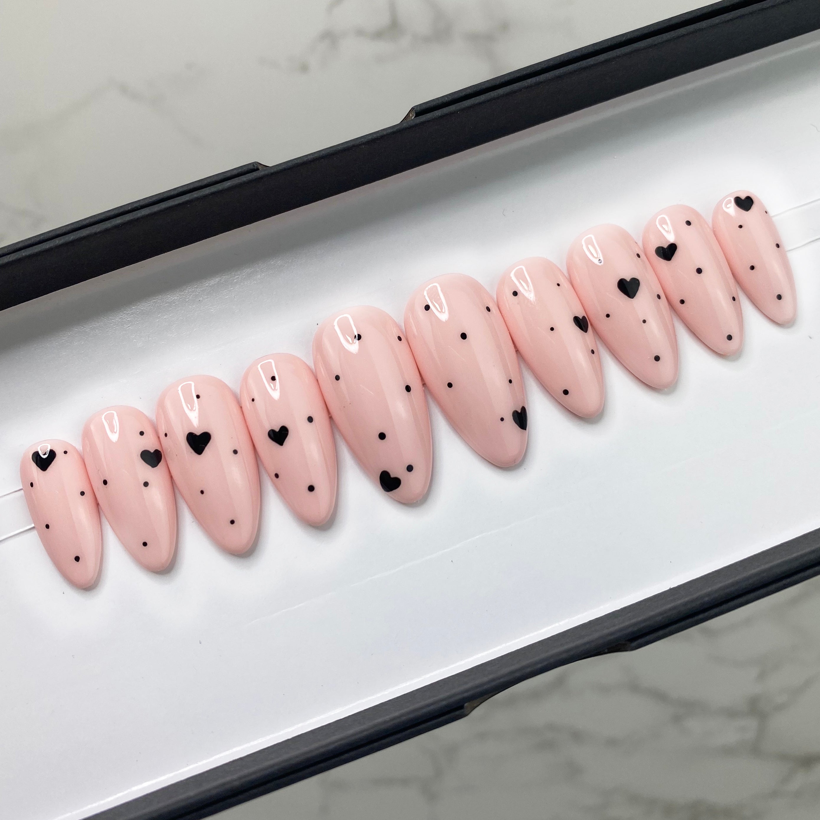 Xpress/On Heart Nail Kit