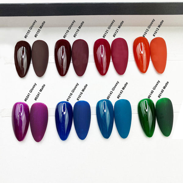 Handmade- Solid Jewel Tone Colors- Matte or Glossy- Pick One Color!