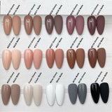 Handmade- Solid Neutral Tone Colors- Matte or Glossy- Pick One Color!