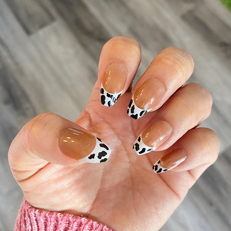 5 Cow Print Nail Ideas To Embrace Your Individuality