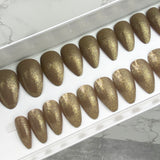 Instant Glam- Gumbo Short Almond Press On Nail Set